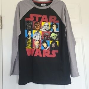 Star Wars t shirt size large